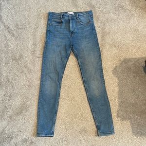 Zara straight vintage jeans